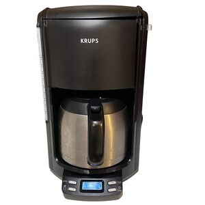 Krups FMF4 Coffee Maker Aroma Control w/ Stainless‎ Steel 10-Cup Thermal Carafe